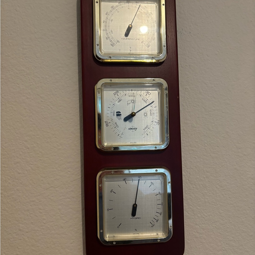 Classic Weather Station Wall Decor